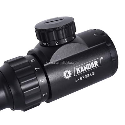 Alliage d'aluminium 3-9x32EG Scope de chasse avec rétrique éclairée et objectif 32 mm
