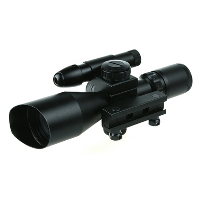 F.O.V. 11°-38° Vue éclairée de chasse 2.5-10X40 avec vue laser verte
