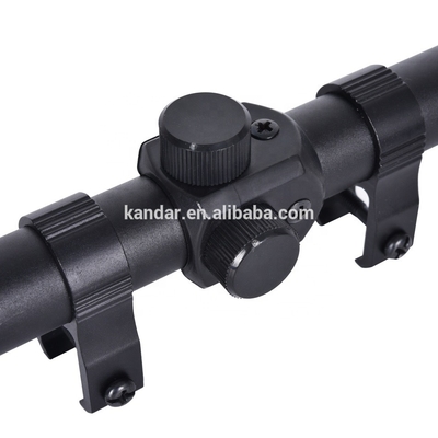 3-7x28 Scope avec monture et Red Dot Laser Scope résistant à l'eau