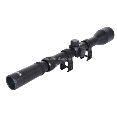 3-7x28 Scope avec monture et Red Dot Laser Scope résistant à l'eau