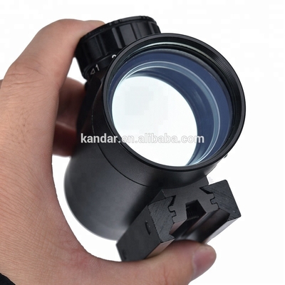 Objectif de 40 mm Lentille Knadar 1x40RD Red Dot Scope de vision de précision Optique en alliage d'aluminium
