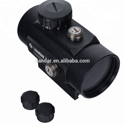 Objectif de 40 mm Lentille Knadar 1x40RD Red Dot Scope de vision de précision Optique en alliage d'aluminium