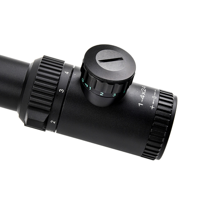 Équipement de chasse en plein air Optique Vue 1-4x24 IR 30 mm avec 12,6 mm de diamètre de la pupille de sortie