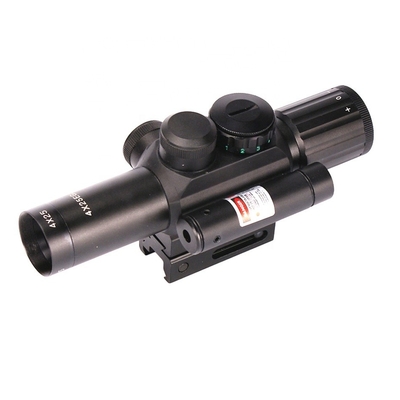 M6 Tactique Vue rouge/vert avec grossissement 4X et laser rouge léger 435g