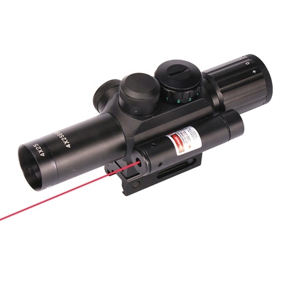 M6 Tactique Vue rouge/vert avec grossissement 4X et laser rouge léger 435g