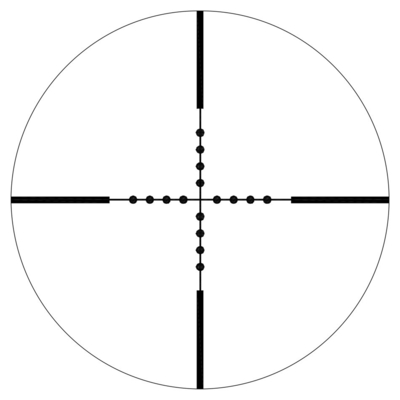 Type optique AR 3-9x40 AO Scope de chasse à vue tactique avec pupille de 230 mm de longueur