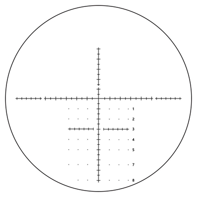 0 Puissance maximale de sortie 2-16x44 SFIR champ de chasse Lumière rouge vert Optique à longue portée