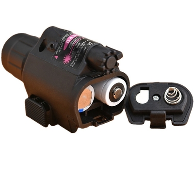 650nm Longueur d'onde 5mw Puissance de sortie lampe de poche LED et vision laser rouge