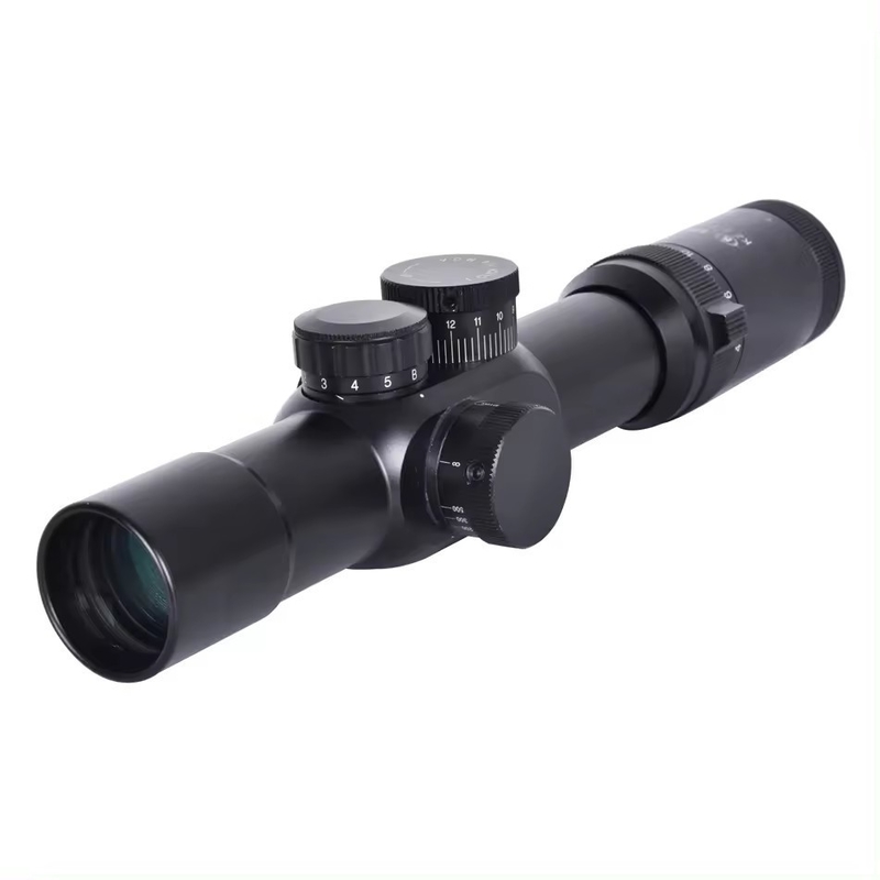 Lentille de 32 mm, diamètre, champ de chasse 2-12x32 SFIR FFP, champ rouge et vert, tube 35 mm