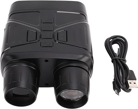 Binoculares de vision nocturne complète avec zoom numérique 5X et taille vidéo 1080P