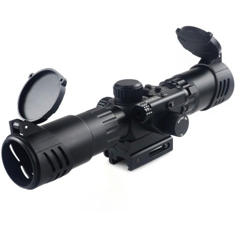 3.5-10X FMC revêtement de film vert KANDAR IR Laser Scope optique rouge Laser Sight pour la chasse