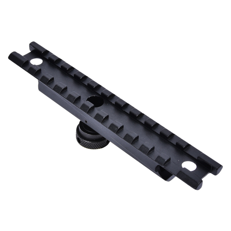Matte Noir Tactique Scope Monture 11 mm Fente Porteur Manche Monture Adapteur Facile d'installation