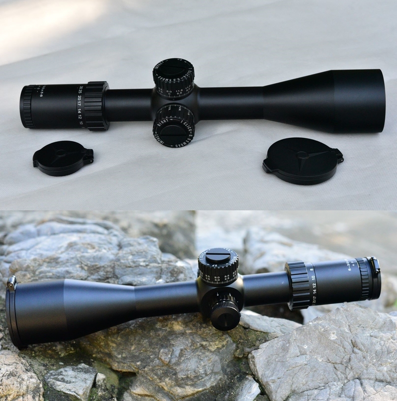 5-30X56 FFP tactique à l'épreuve des chocs Scope optique de vue Finition anodisée 5x-30x Pour la chasse