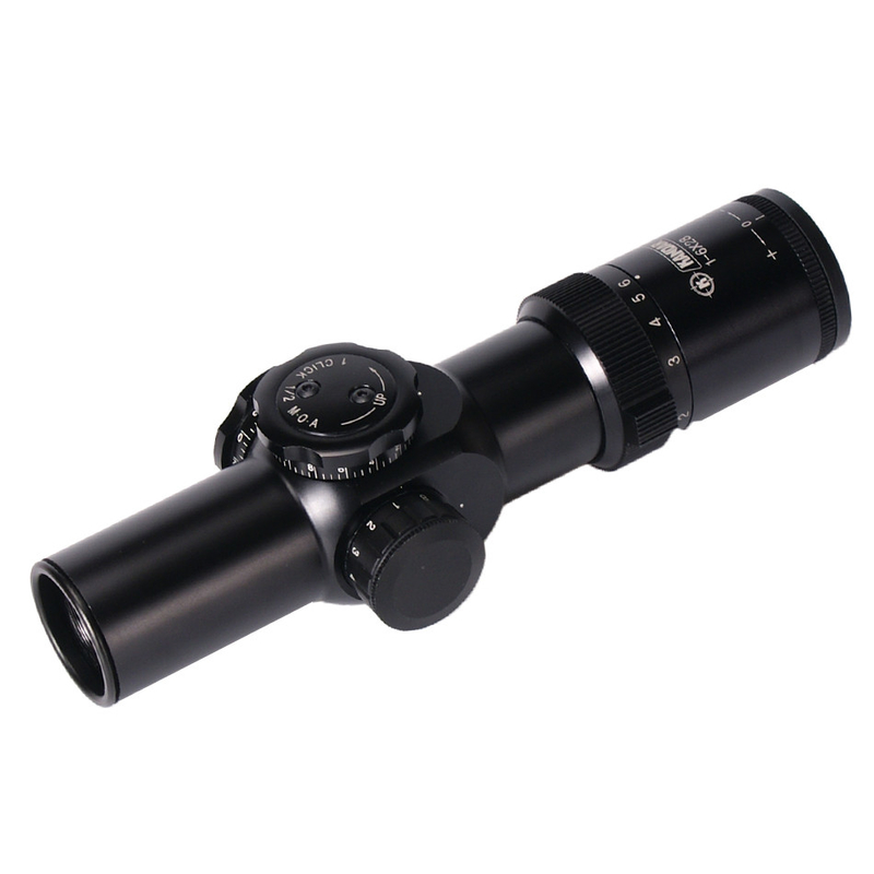 1-6x28 IRF Optique variable FFP Portée pour le type de réticule BDC et paramétrage parallaxe 100YDS