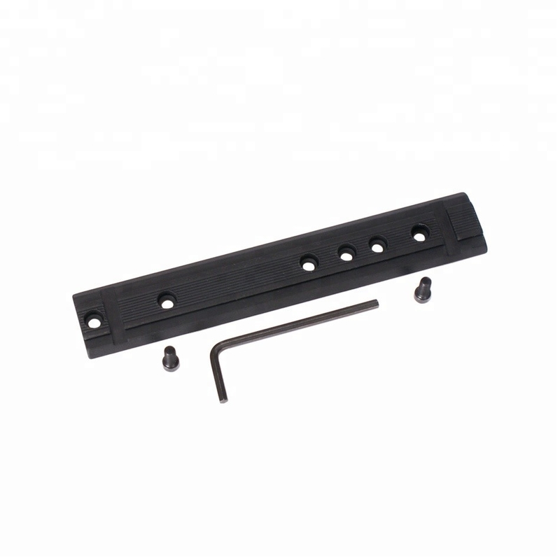 Adaptateur en alliage d'aluminium de 20 mm à 11 mm Montage de portée tactique pour accessoires de largeur de 20 mm