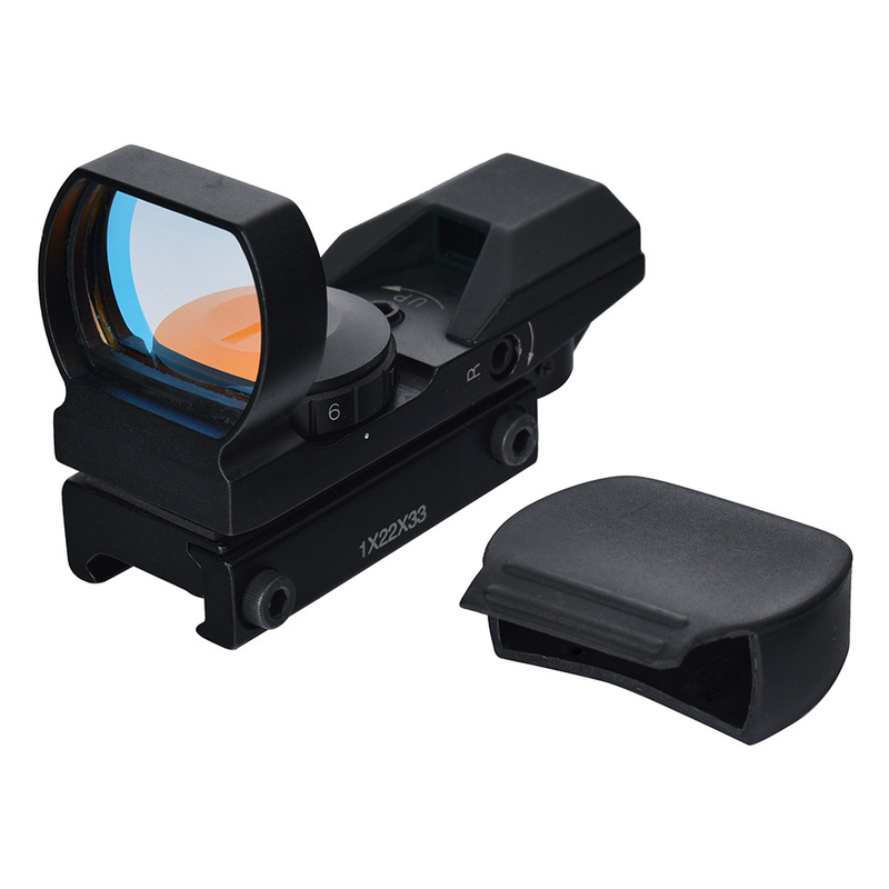 Versatile 1X22X33 Tactique Red Dot Reflex Vision Pour la portée optique Red Dot Noir mat