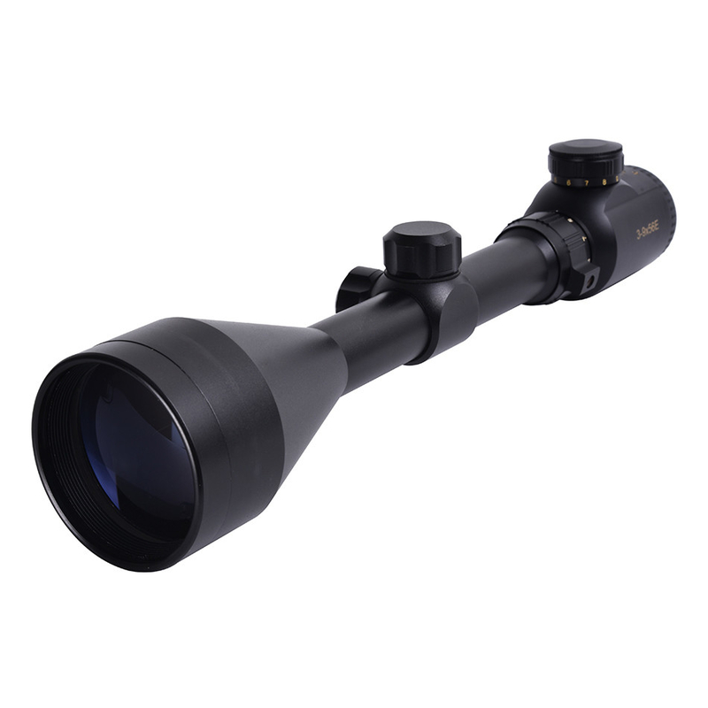 3-9x56 1'' R12 Feu rouge Vue pour la chasse Longueur 315 mm Corps en alliage d'aluminium
