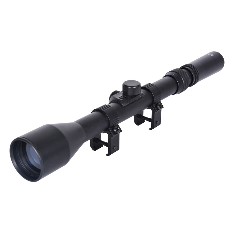 3-7x28 Scope optique haute puissance pour la chasse et le tir tactique en noir/camouflage