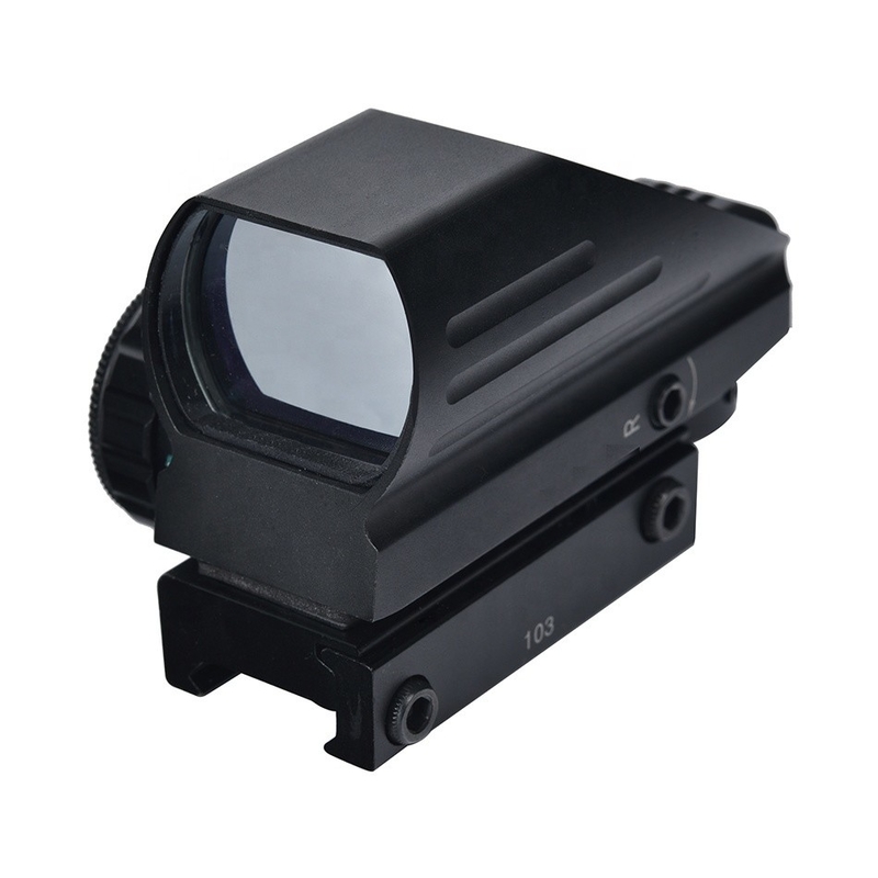 KANDAR HD103C Réticulaire tactique Red Dot Sight avec 22 mm monté champ de vision 15,8m 100m